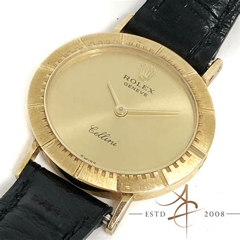 rolex cellini womens gold|vintage Rolex cellini watches.